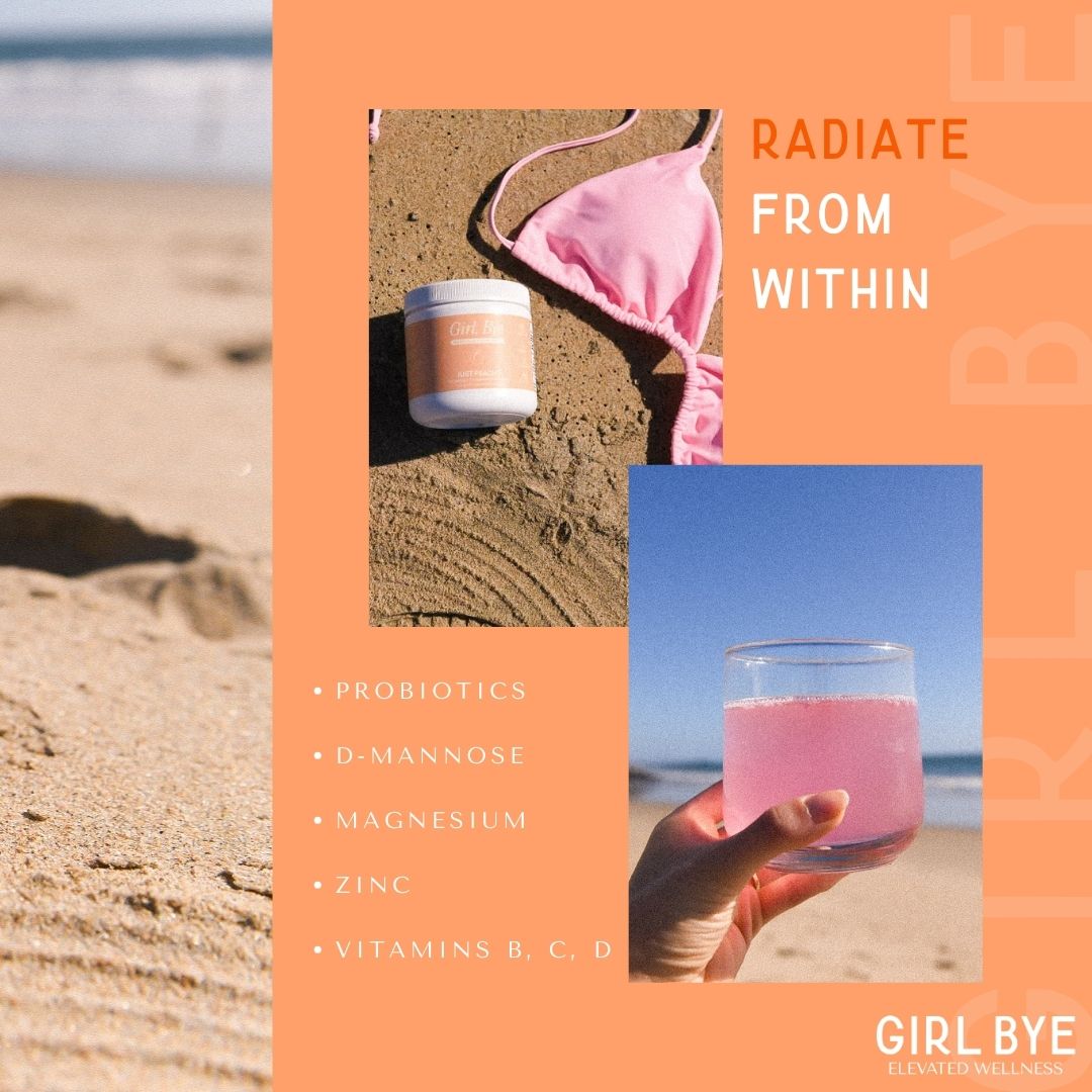 Just Peachy Feminine Probiotics & UTI Defense Drink Mix
